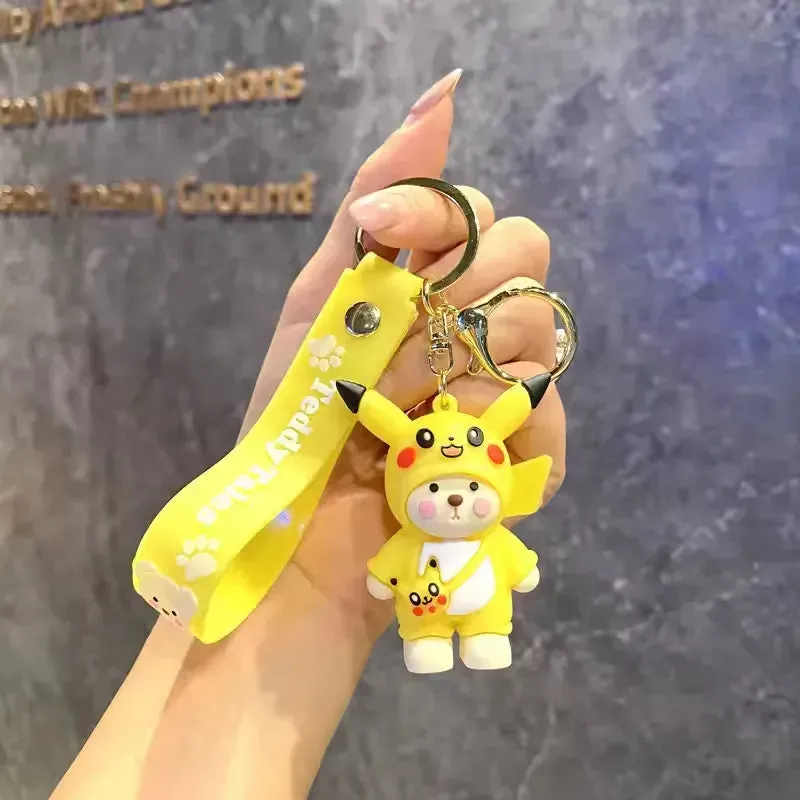 Teddy Tales Lena Bear Keychain
