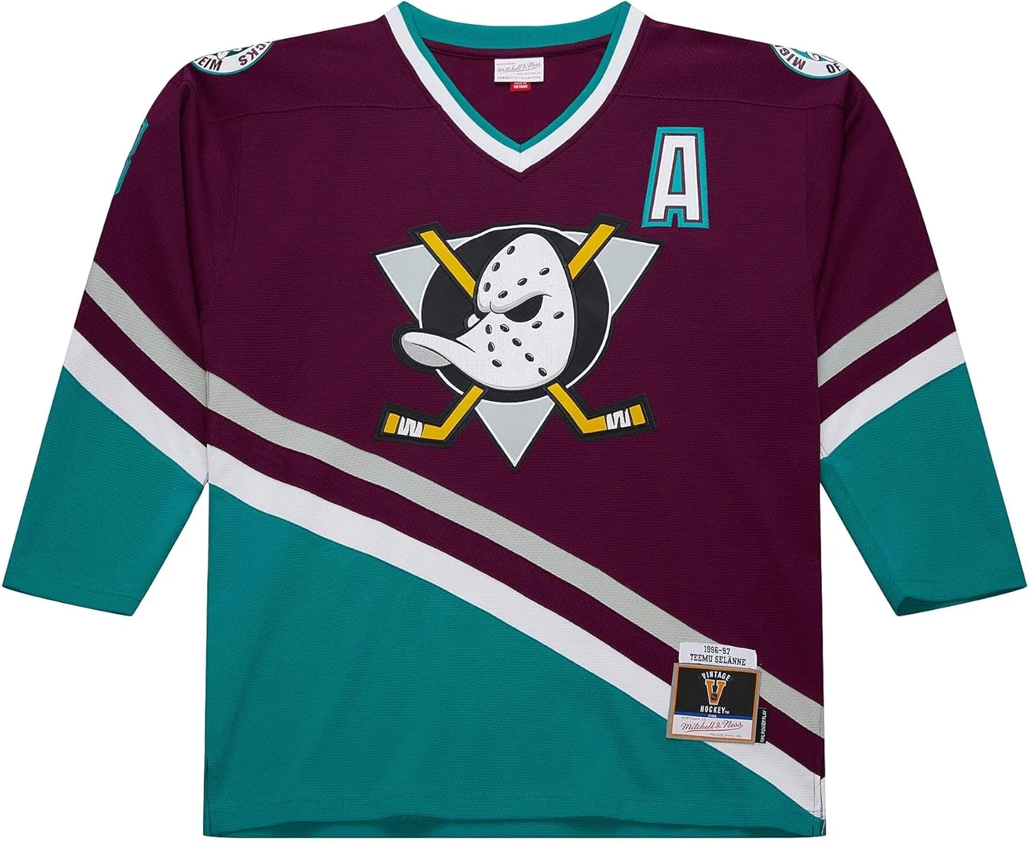 Teemu Selanne Anaheim Ducks 1996-97 Mens Power Play Jersey