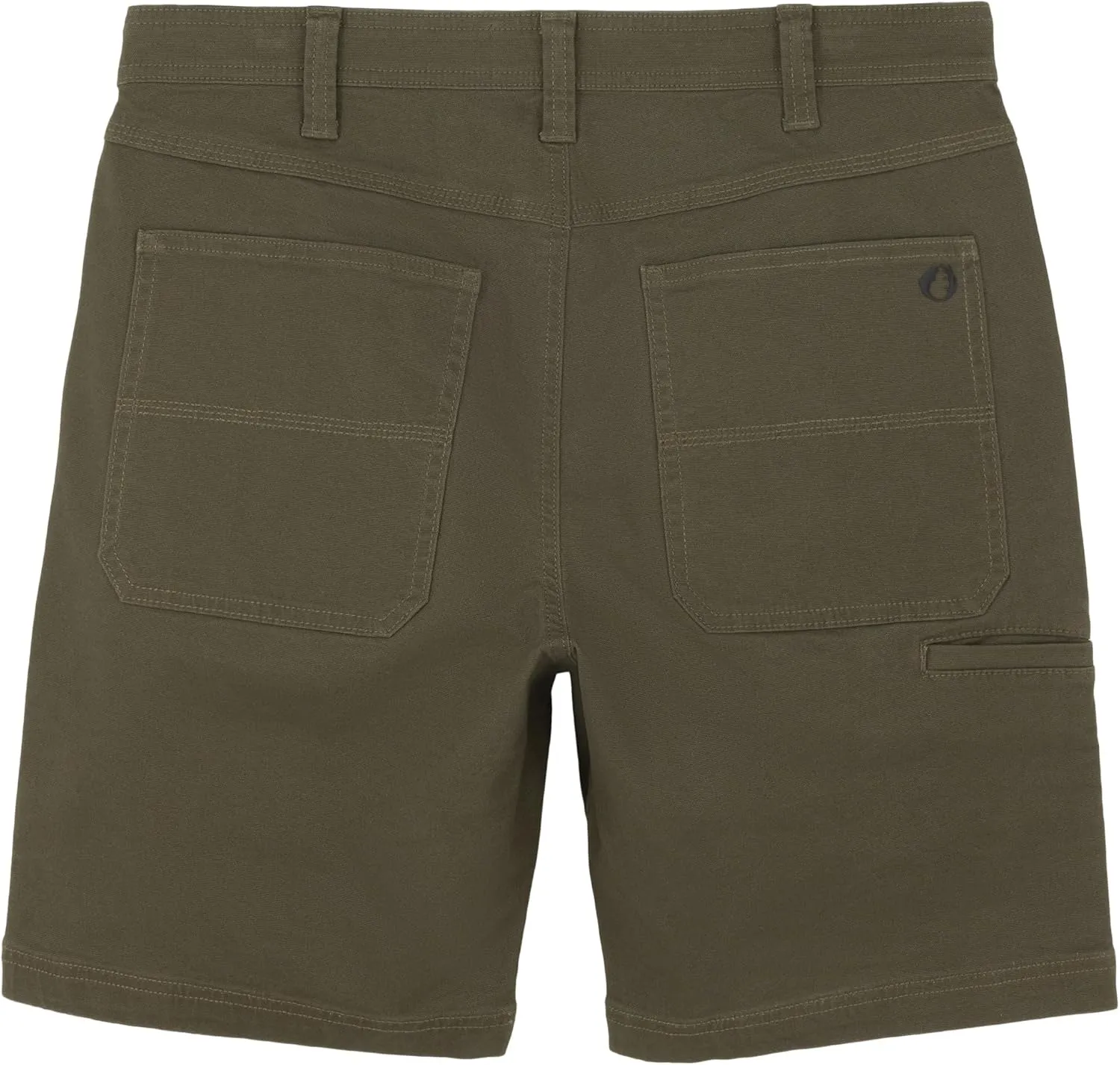The American Outdoorsman Men's Stretch Canvas Work Shorts with Flex Waistband & 6 Pockets - Tear-Resistant Work Shorts