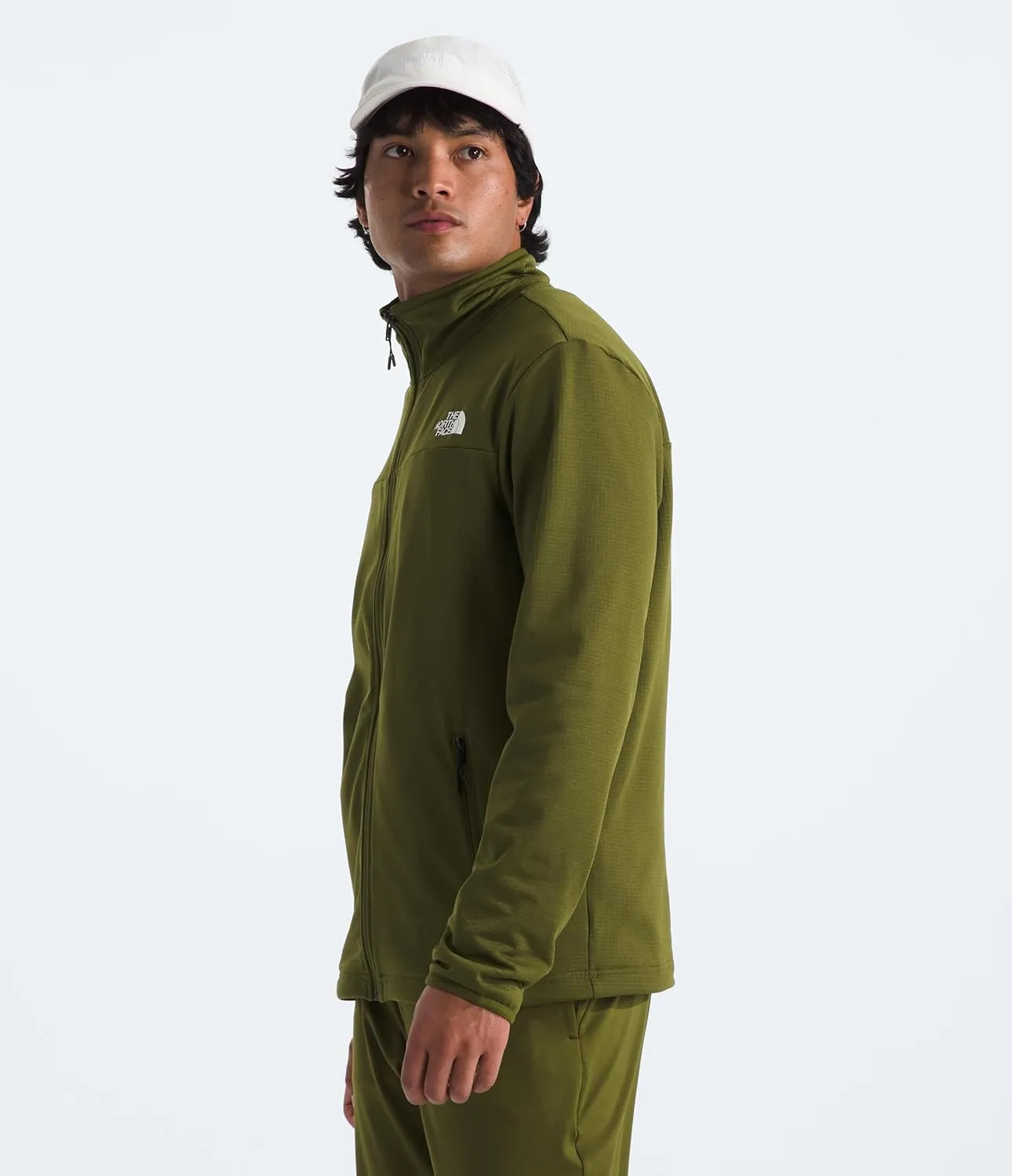 THE NORTH FACE Men's Cedar Trail Grid Fleece Full Zip Jacket