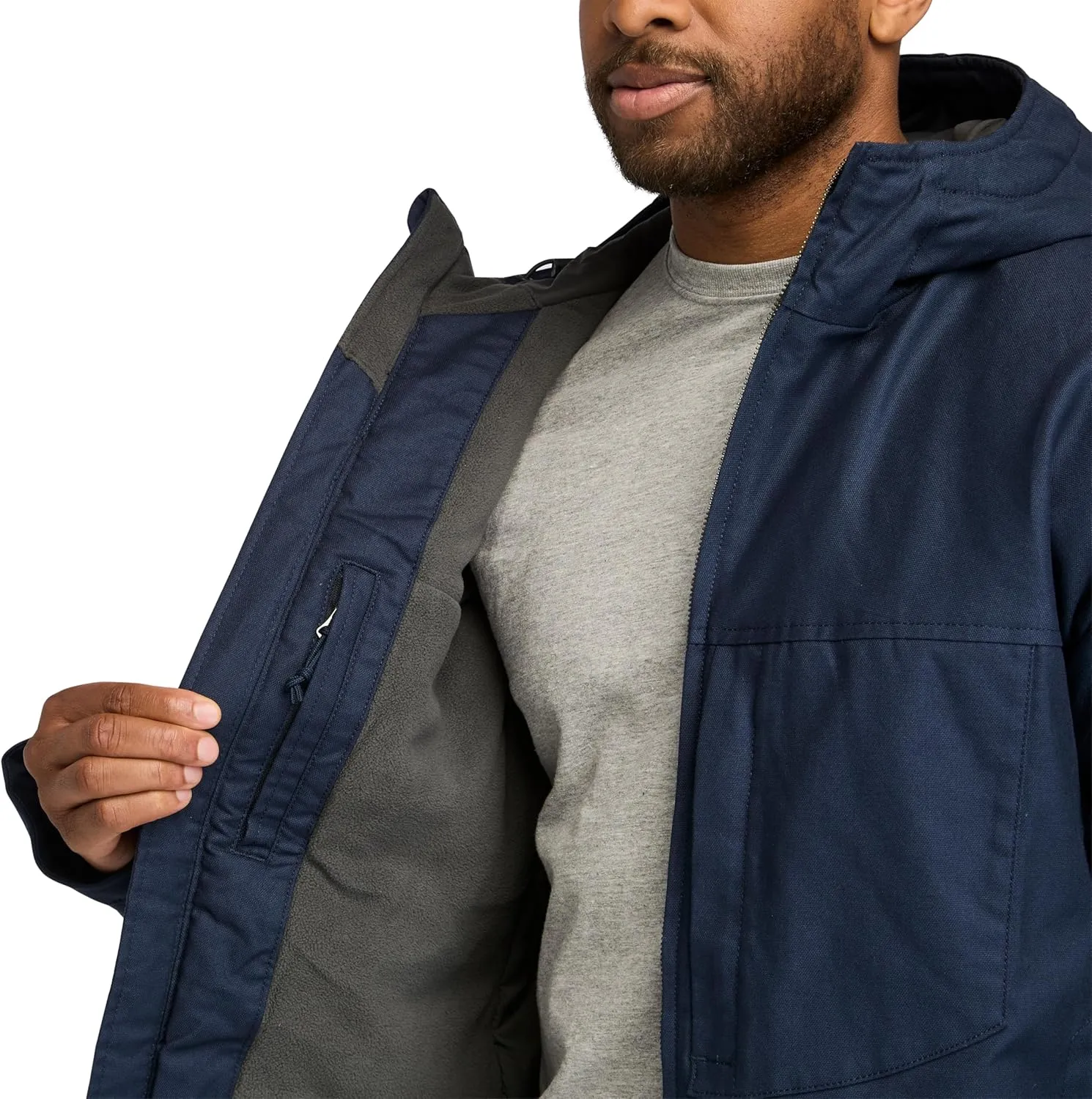 Timberland PRO Men's A5XYQ Gritman Flex Canvas Hooded Jacket