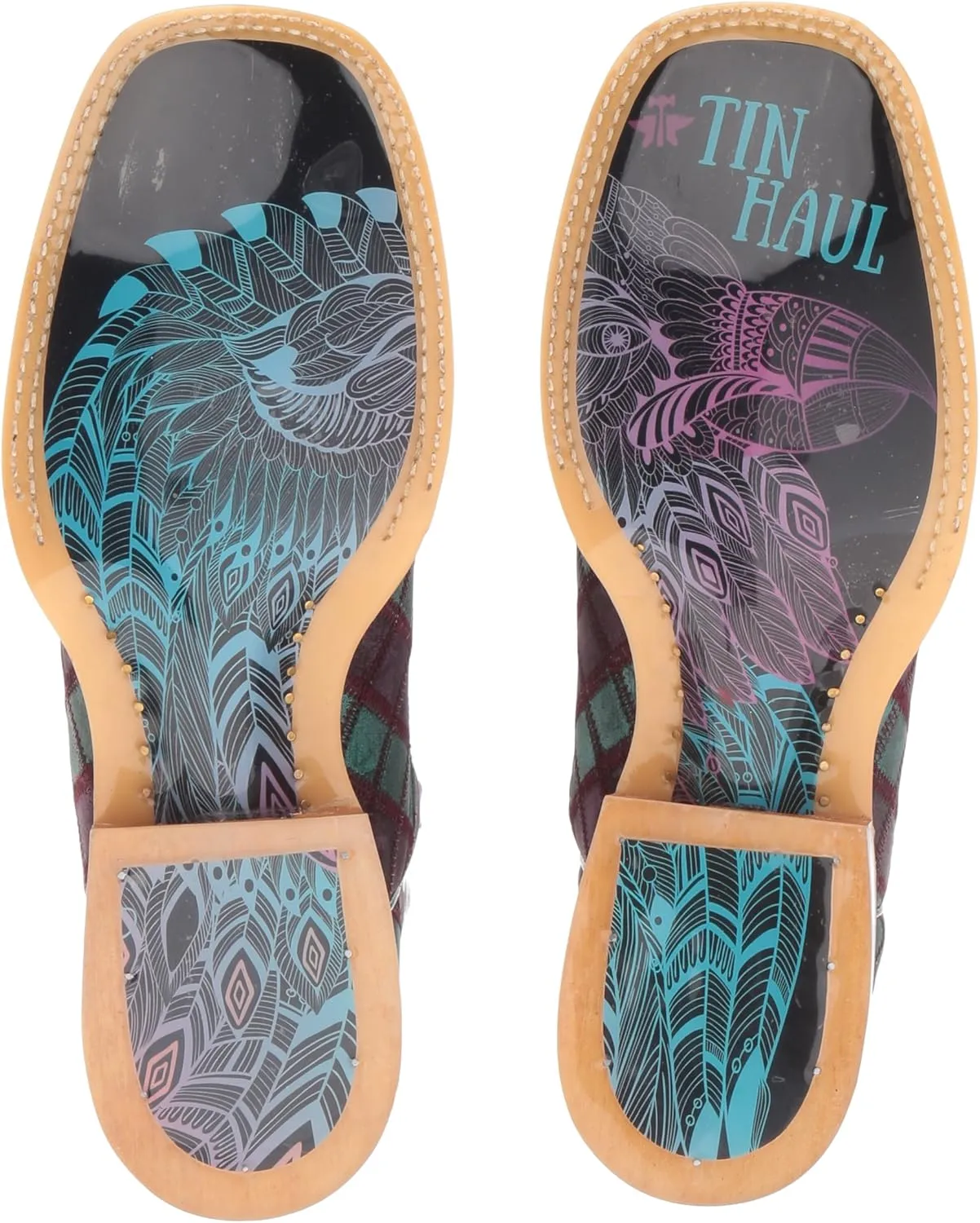 Tin Haul Women's Chevron Western Boot