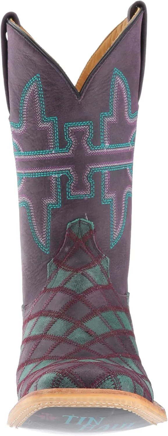 Tin Haul Women's Chevron Western Boot