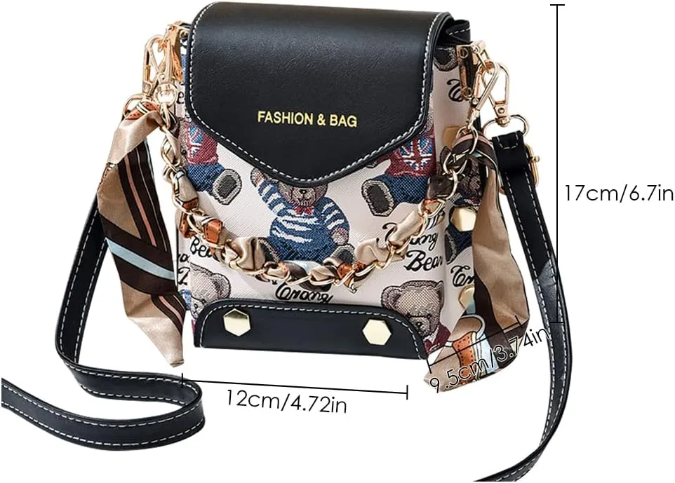 TINMIX Girls Small Crossbody Shoulder Bags Roomy Pockets Mini Cellphone Bag Cell Phone Wallet Purses for Women Teen Girls