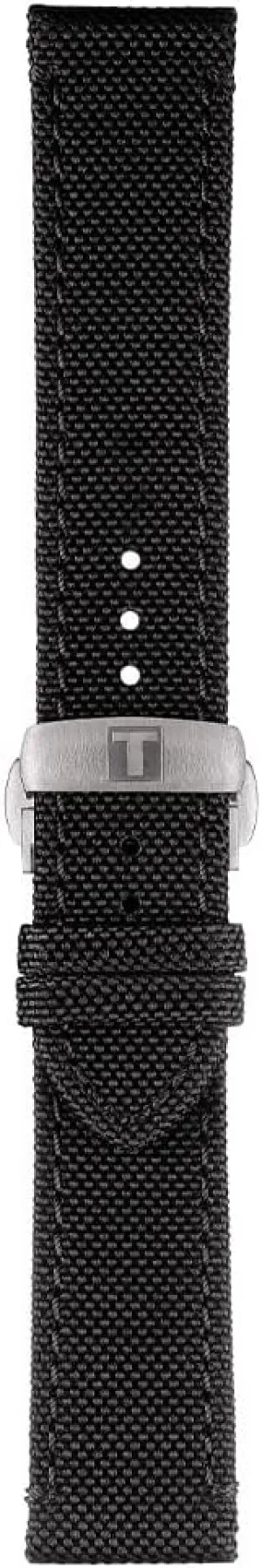 Tissot T852043157 21mm Lug Anthracite NATO Strap
