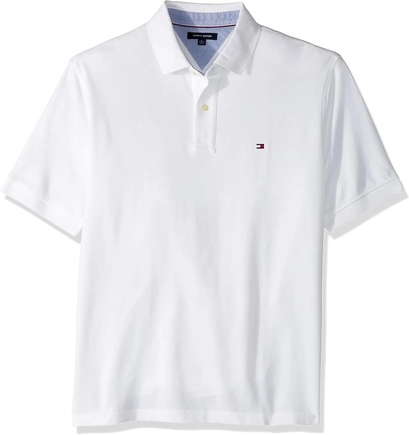 Tommy Hilfiger Men's Big & Tall Short Sleeve Cotton Pique Polo Shirt in Classic Fit