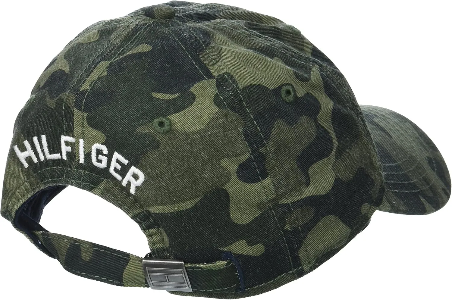 Tommy Hilfiger Men's Cotton Billy Adjustable Flap Baseball Cap