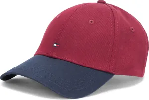 Tommy Hilfiger Men's Cotton Flag Logo Adjustable Baseball Cap