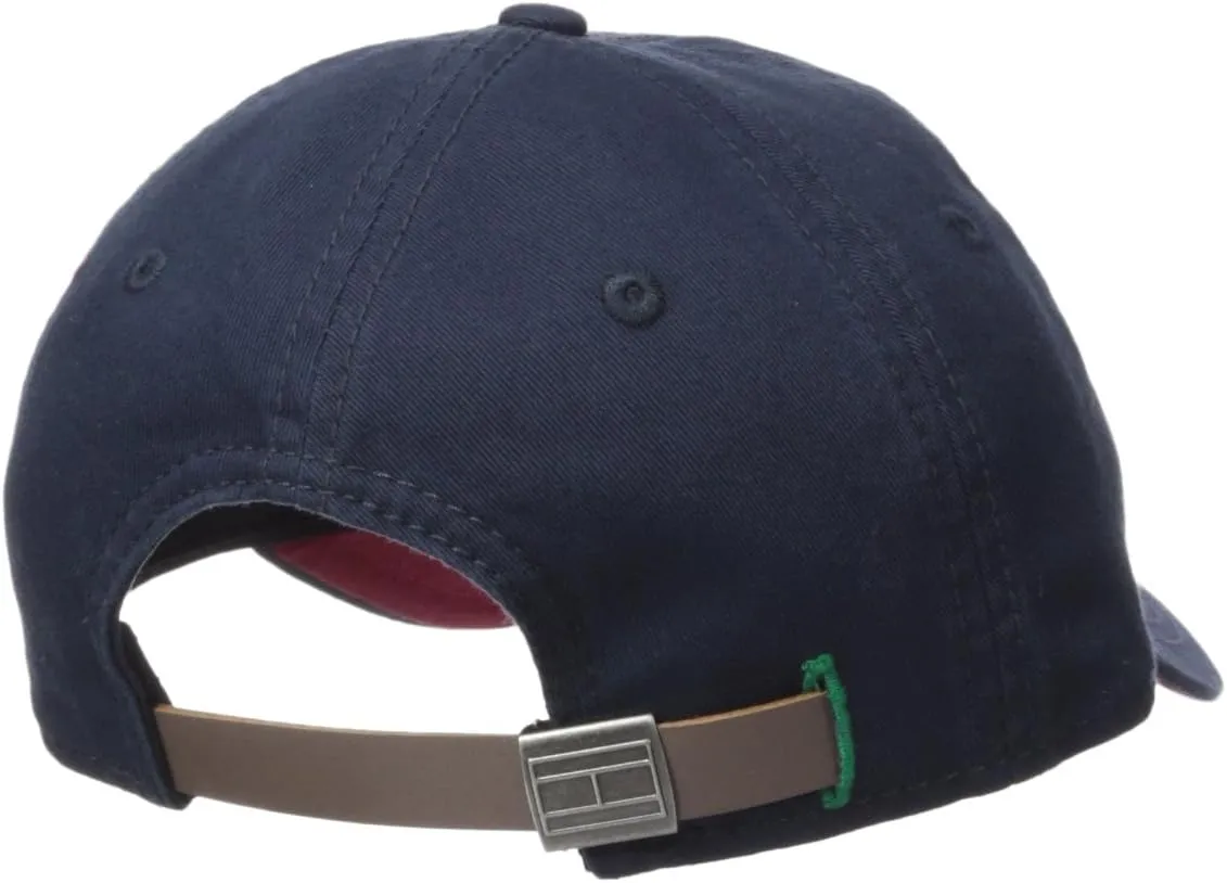 Tommy Hilfiger Men's Cotton Logo Adjustable Baseball Cap