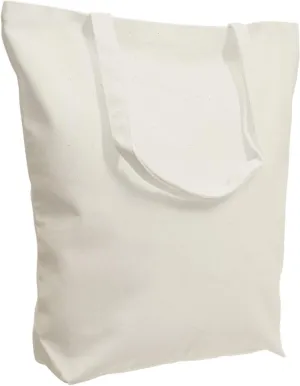 TOPDesign 2 | 6 | 12 Pack Super Strong Large 17.5"x16.5"x5" 10oz Cotton Canvas Tote Bag, Reusable Grocery Shopping Bags, Blank Natural Bags for Crafts, DIY Your Creative Designs (Pack of 6)