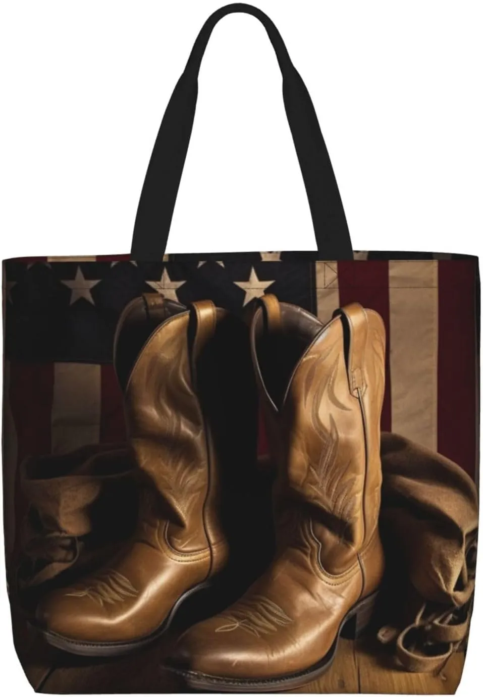 Tote Bag for Women Beach Sunrise Shoulder Bag with Zipper Handbag Large Capacity Reusable Grocery Bag