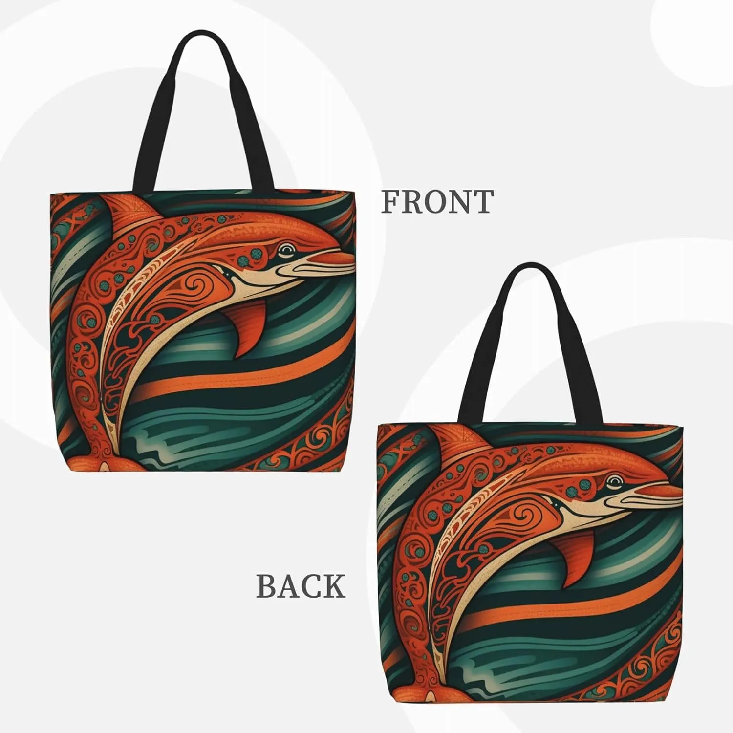Tote Bag for Women Carefully Spelled with Love Shoulder Bag with Zipper Handbag Large Capacity Reusable Grocery Bag