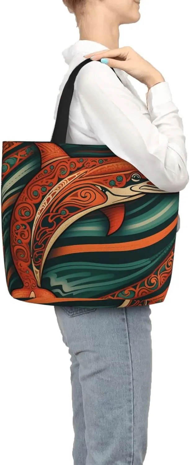Tote Bag for Women Carefully Spelled with Love Shoulder Bag with Zipper Handbag Large Capacity Reusable Grocery Bag