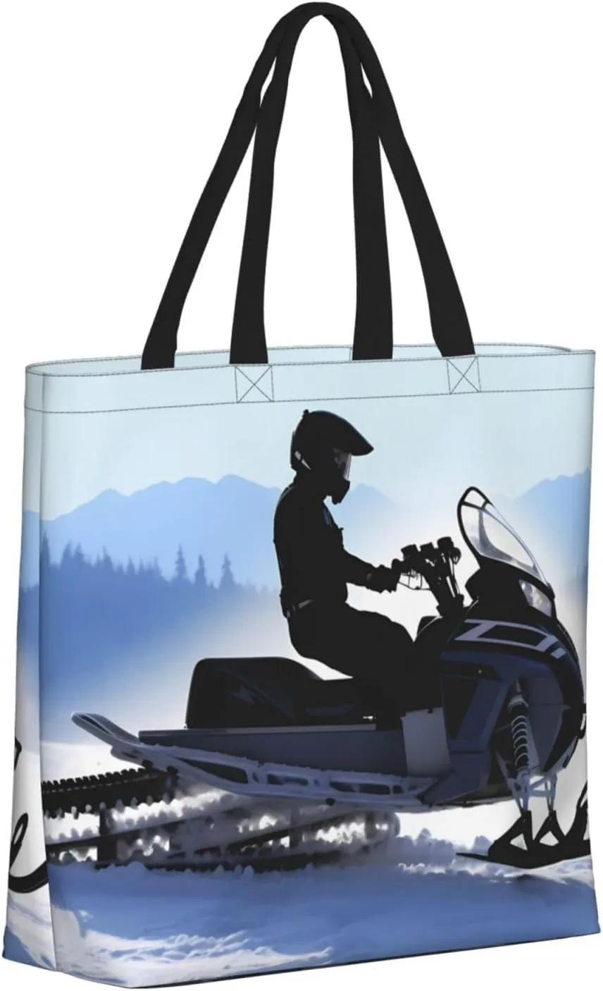 Tote Bag for Women Sunflower Bees Shoulder Bag with Zipper Handbag Large Capacity Reusable Grocery Bag
