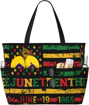 Tote Bag Large Capacity Shoulder Bag Handbag For Beach Travel Work Women