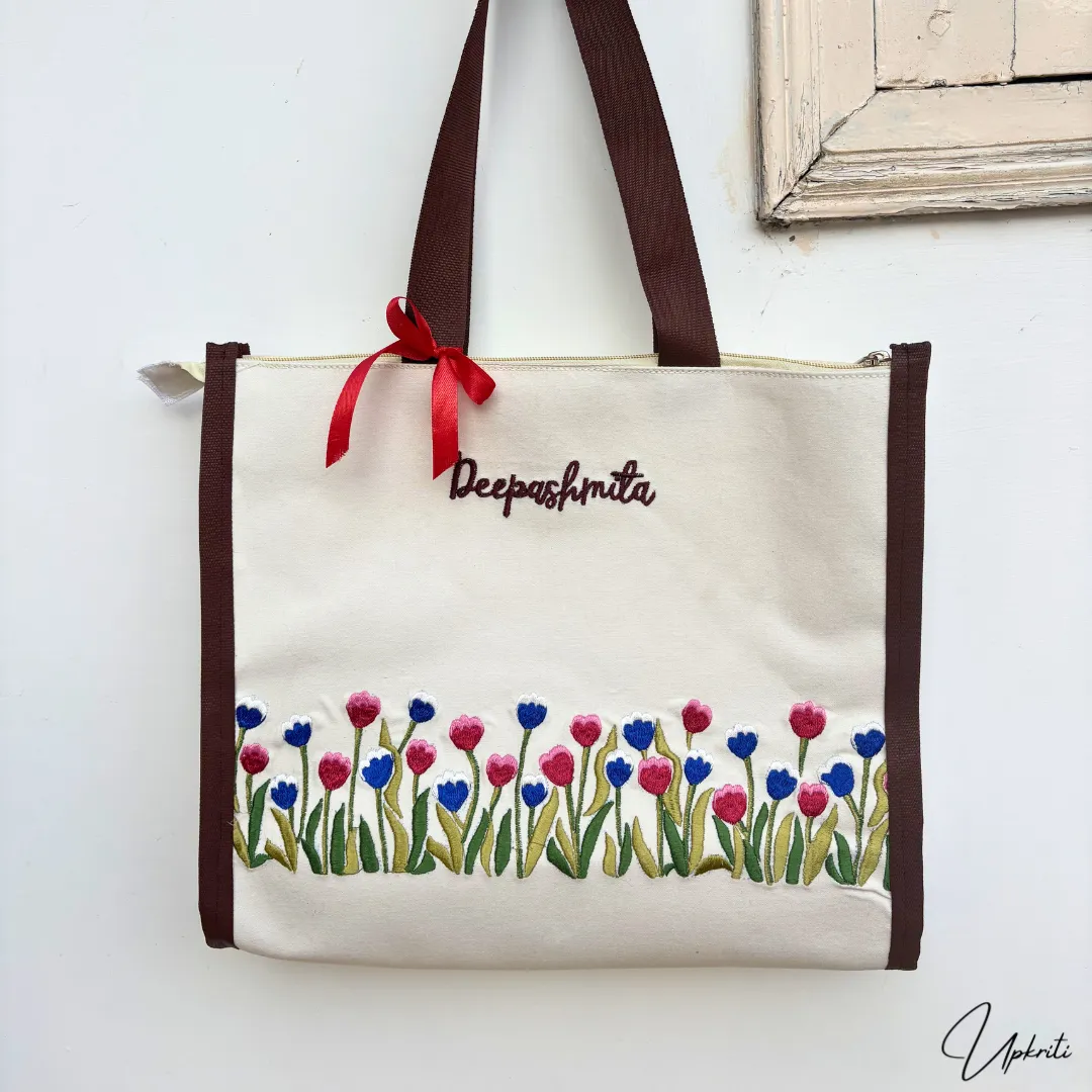 Tulip Grace Tote Bag