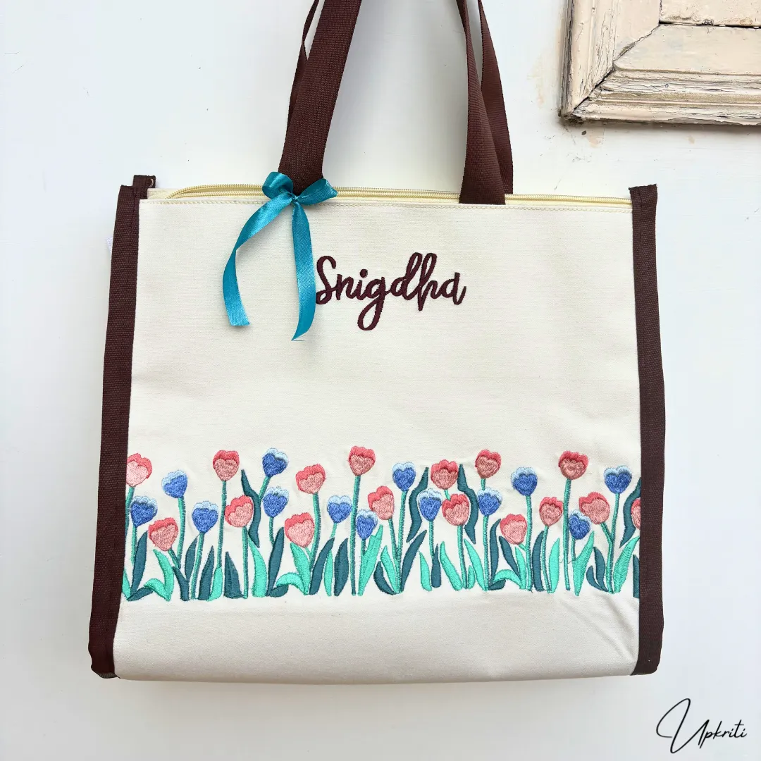 Tulip Grace Tote Bag
