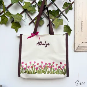 Tulip Grace Tote Bag