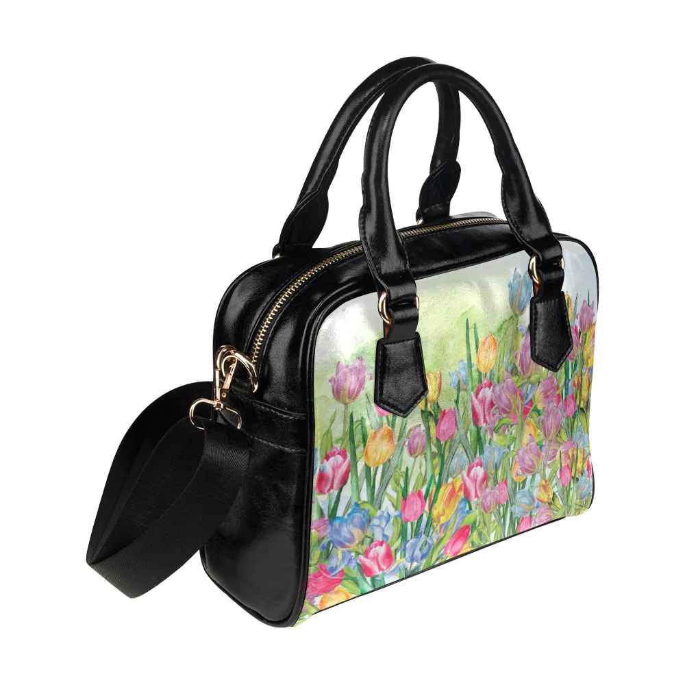 Tulips - Shoulder Handbag