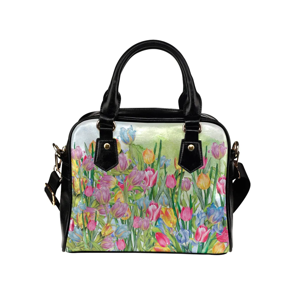 Tulips - Shoulder Handbag