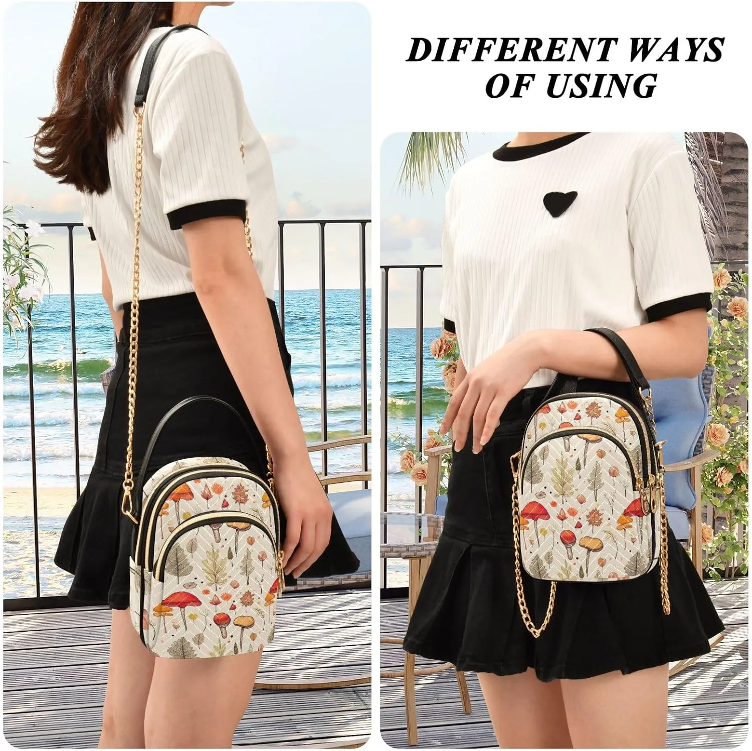 Two French Puppies and Baseball Balls Womens Crossbody Bags, Crossbody Travel Handbags, Crossbody Handbags for Woman