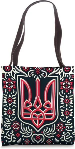 Ukrainian Tryzub Grandeur Tote Bag