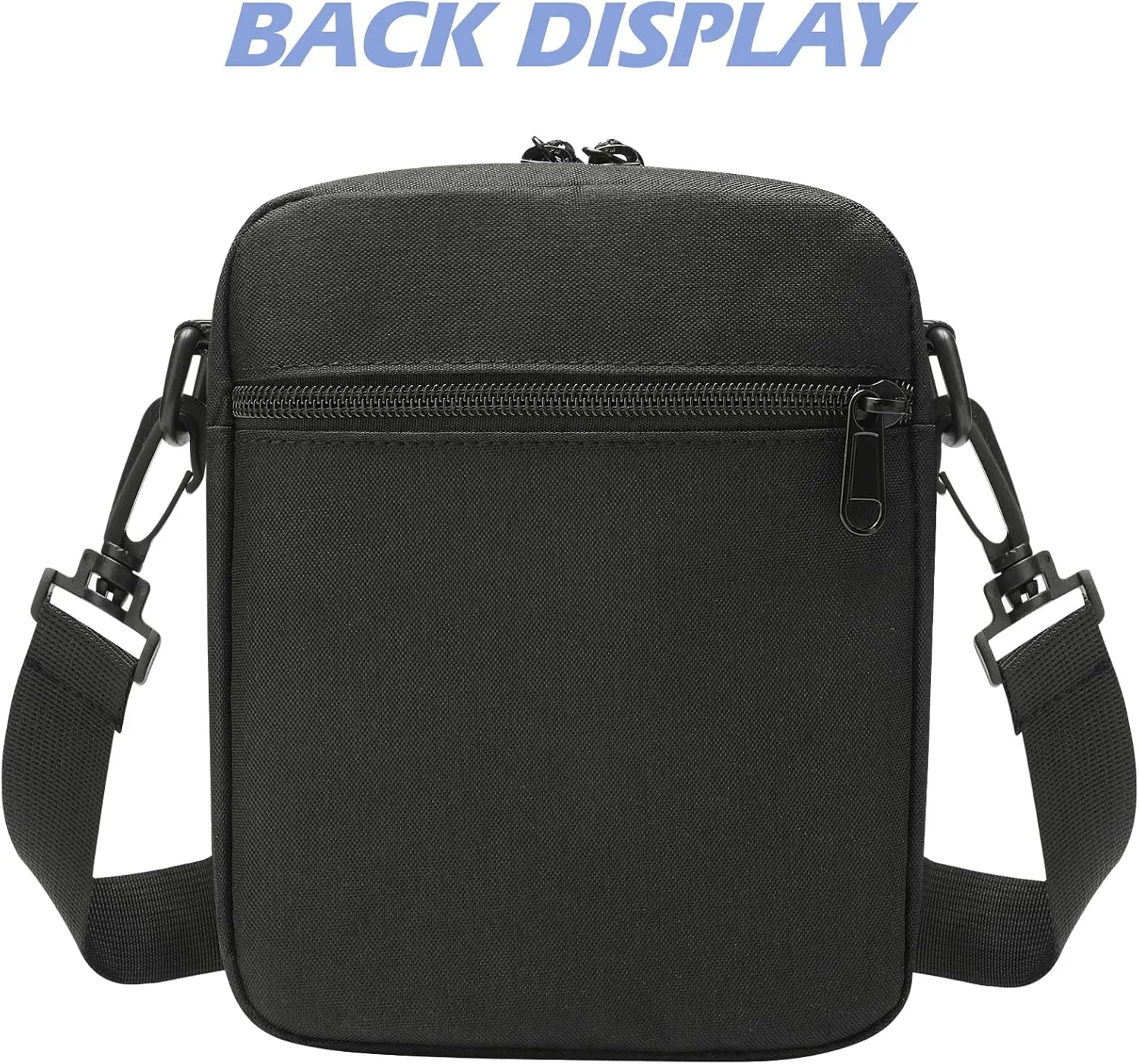 Unisex Crossbody Bag| 8.6x6.7x3.15 inches Mini Crossbody Purse | Travel Passport Wallet Bag | Mini Shoulder Bag