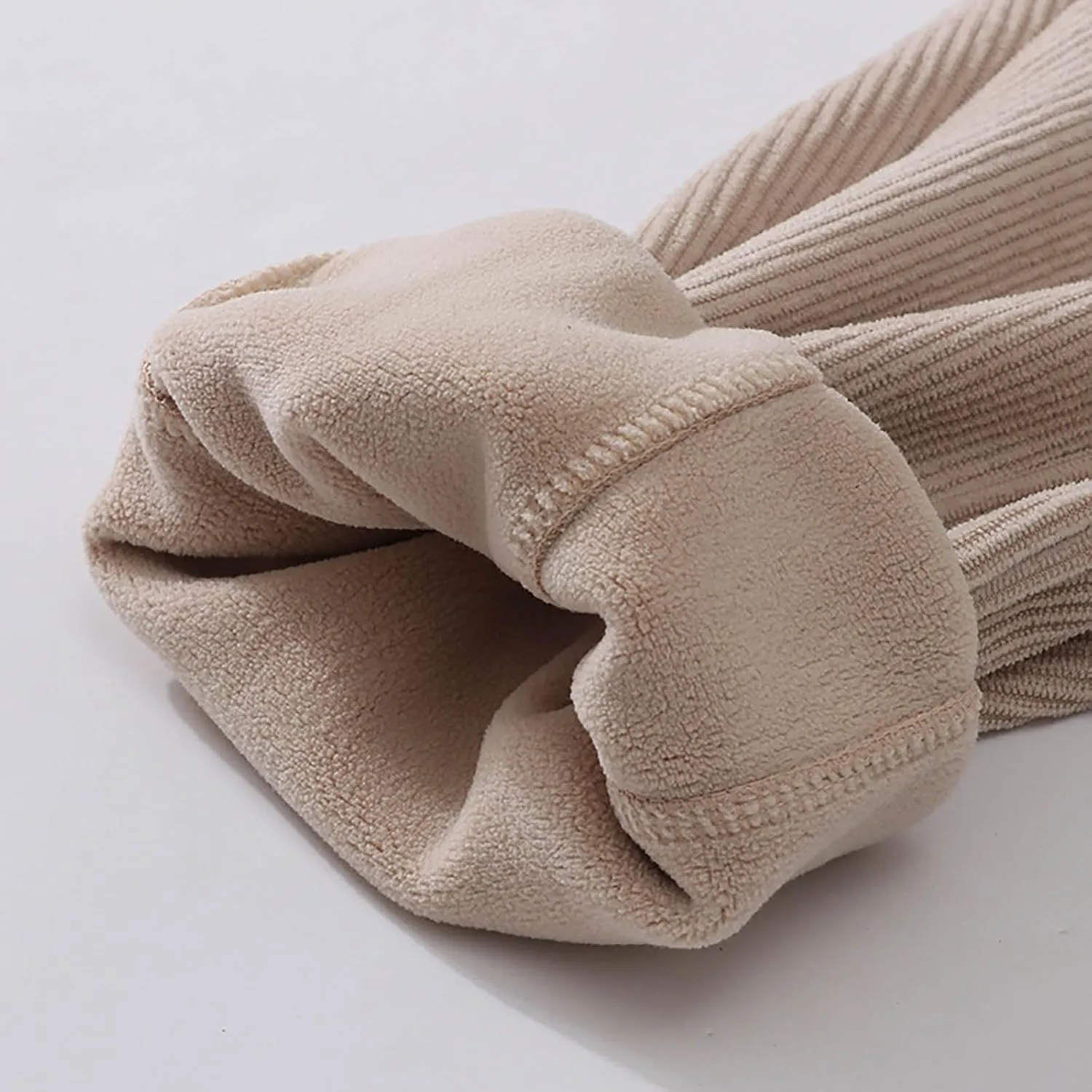 Unisex Sweatpants with Elastic Waist Toddler Boys Girls Loose Fit Sports Jogging Trousers for Kids Corduroy Pants