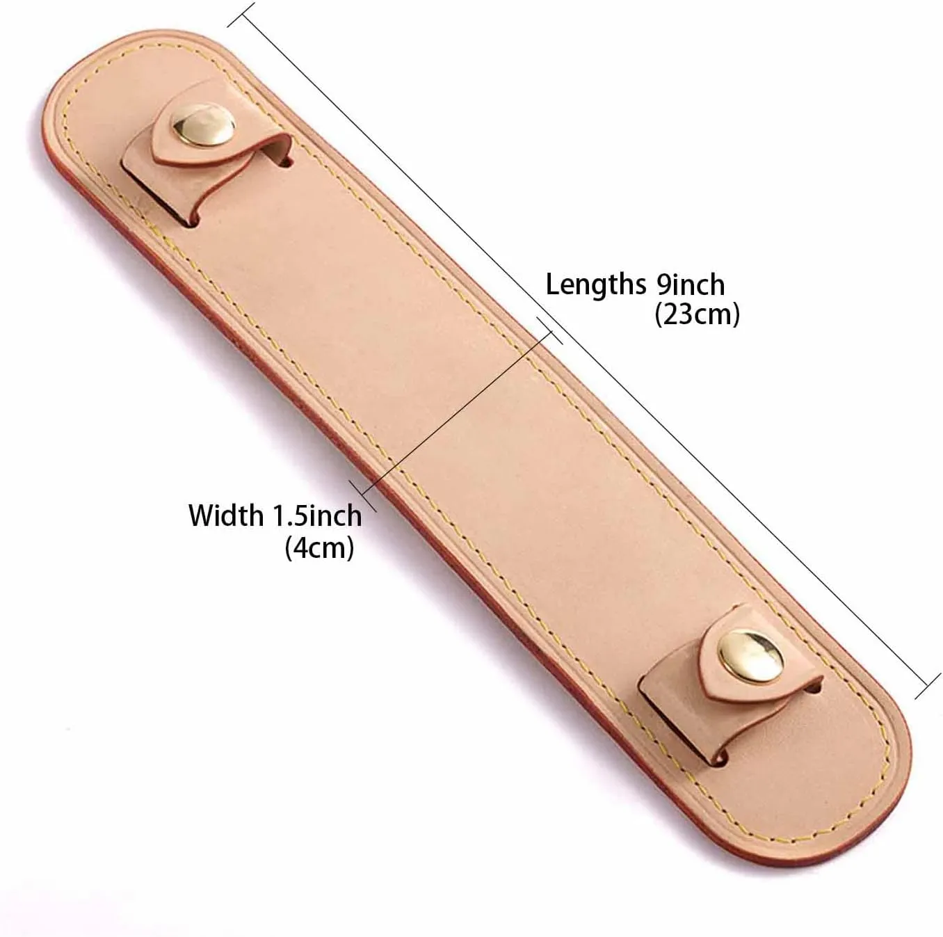 Vachetta Leather Shoulder Pad Soothing Shoulder Pad for Cossbody Bag Straps