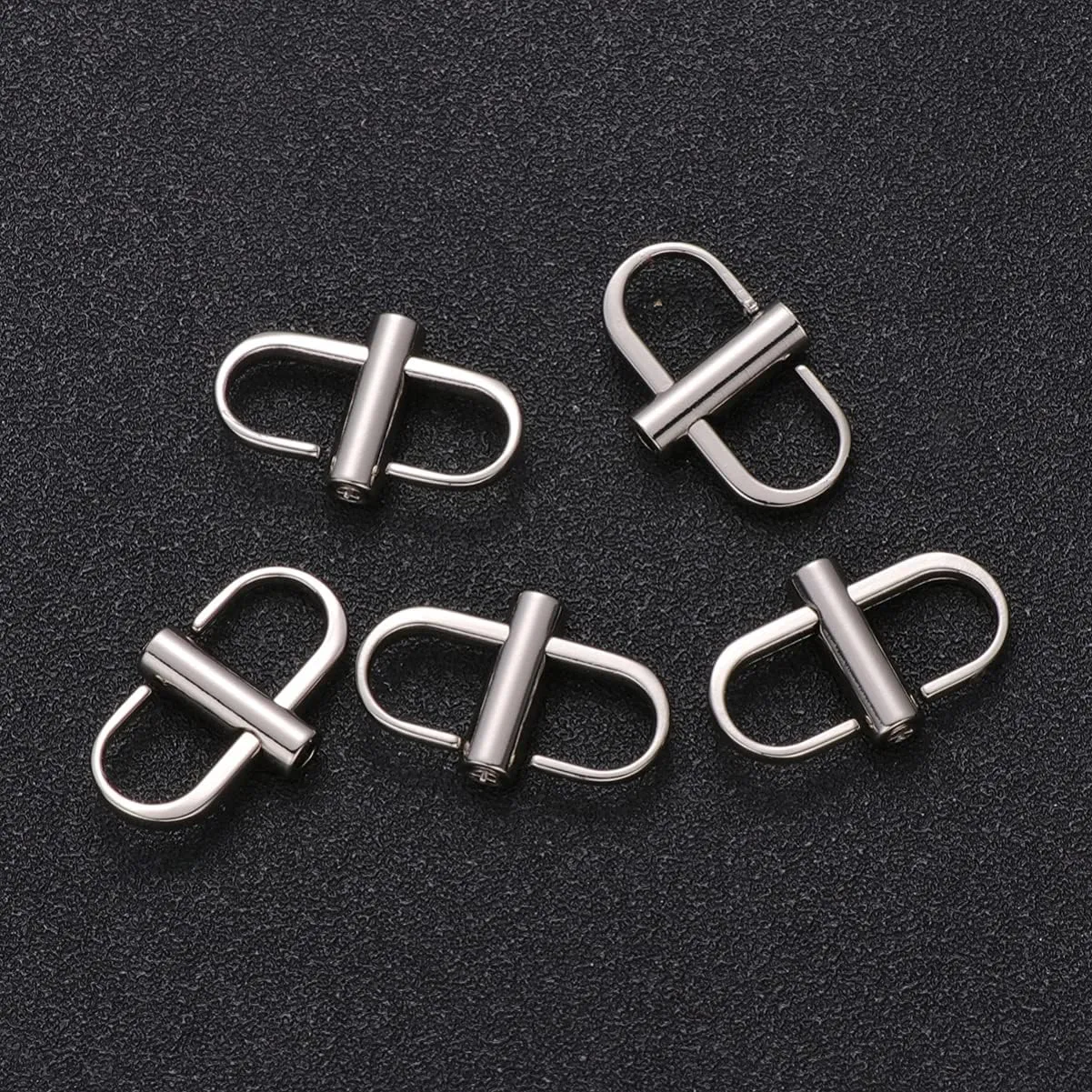 VALICLUD 5pcs Bag Chain Shortener Clips Adjustable Metal Purse Strap Clips for Handbags, Purses, Tote Bags