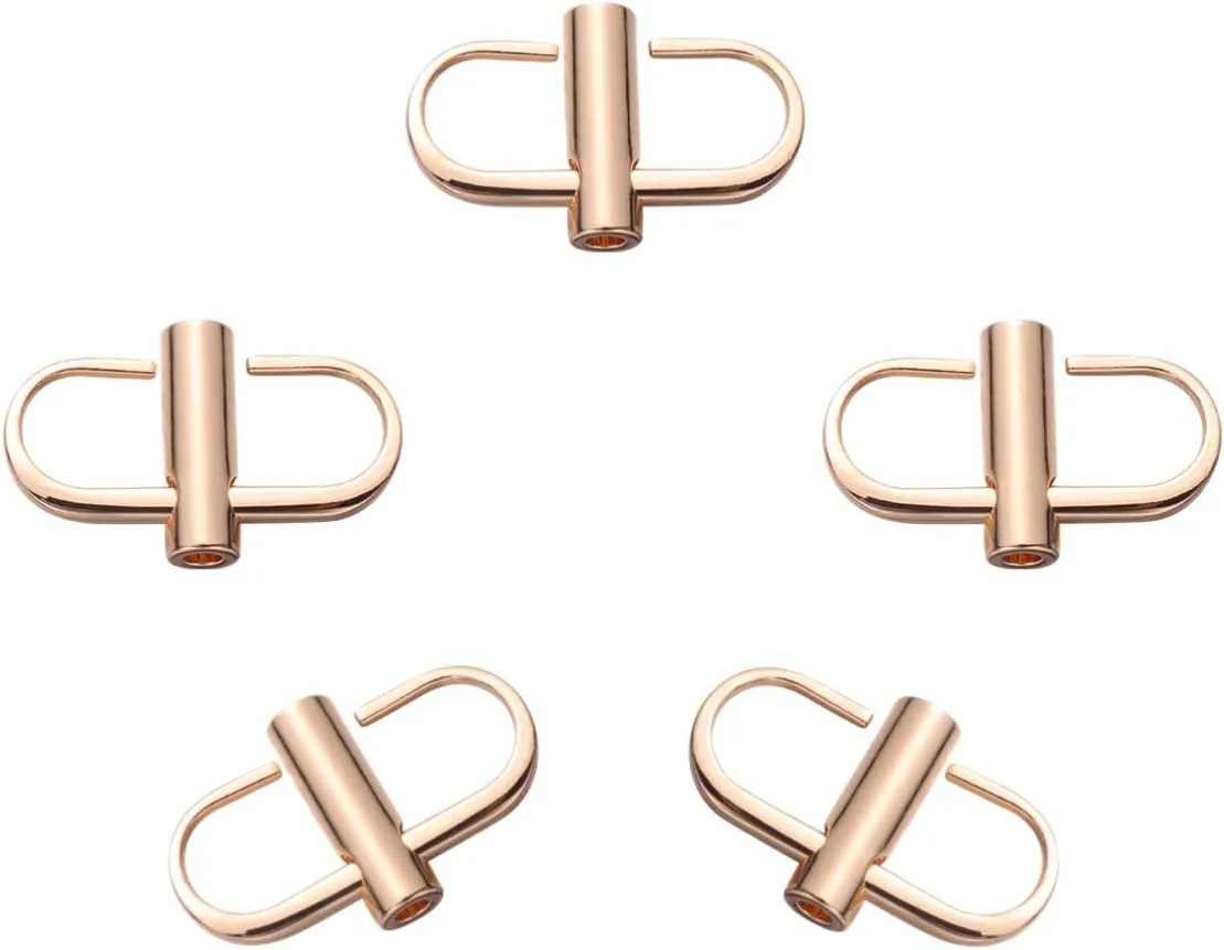 VALICLUD 5pcs Bag Chain Shortener Clips Adjustable Metal Purse Strap Clips for Handbags, Purses, Tote Bags