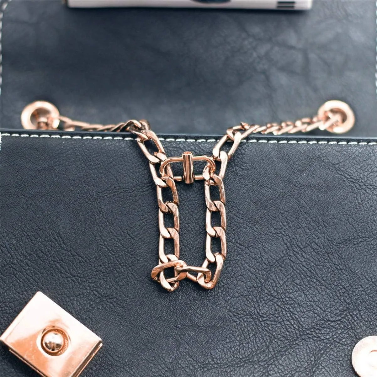 VALICLUD 5pcs Bag Chain Shortener Clips Adjustable Metal Purse Strap Clips for Handbags, Purses, Tote Bags