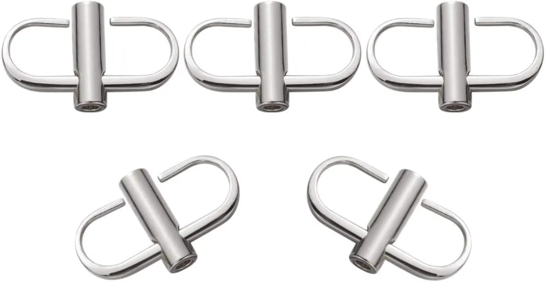 VALICLUD 5pcs Bag Chain Shortener Clips Adjustable Metal Purse Strap Clips for Handbags, Purses, Tote Bags