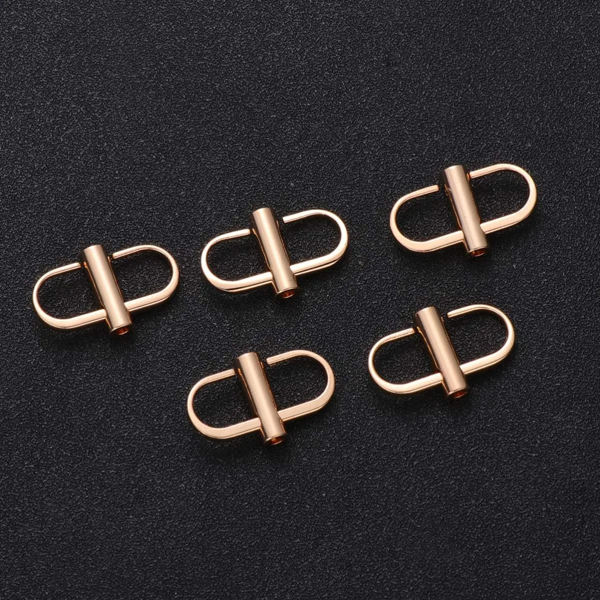 VALICLUD 5pcs Bag Chain Shortener Clips Adjustable Metal Purse Strap Clips for Handbags, Purses, Tote Bags