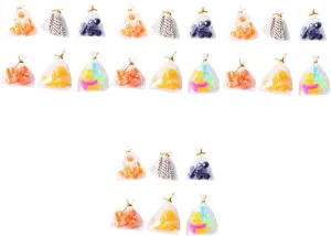 VANZACK 3pcs 6 Dollhouse Miniature Food Mini Food Toys Creative Decorative Props Suitable for Mini Apartment Layout