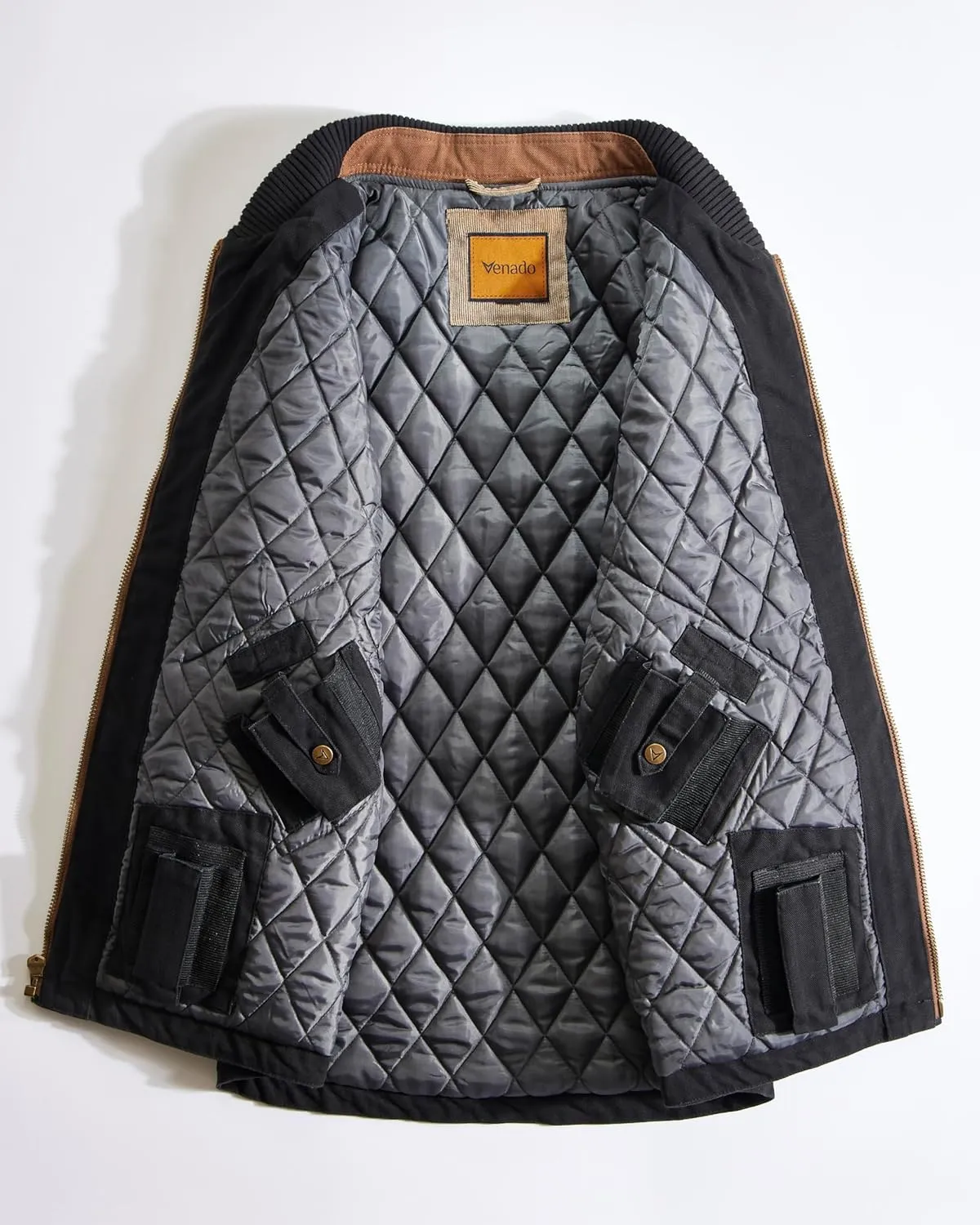 Venado Concealed Carry Vest for Men - Heavy Duty Canvas - Conceal Carry Pockets