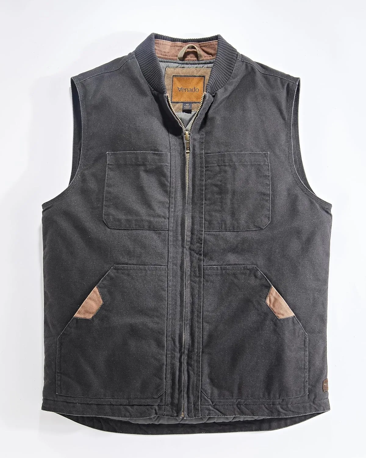 Venado Concealed Carry Vest for Men - Heavy Duty Canvas - Conceal Carry Pockets