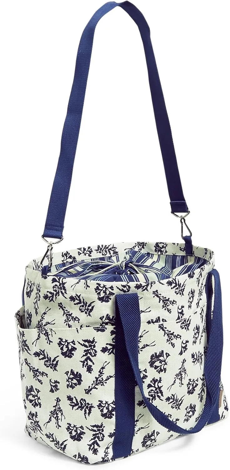 Vera Bradley Deluxe Straw Tote Bag