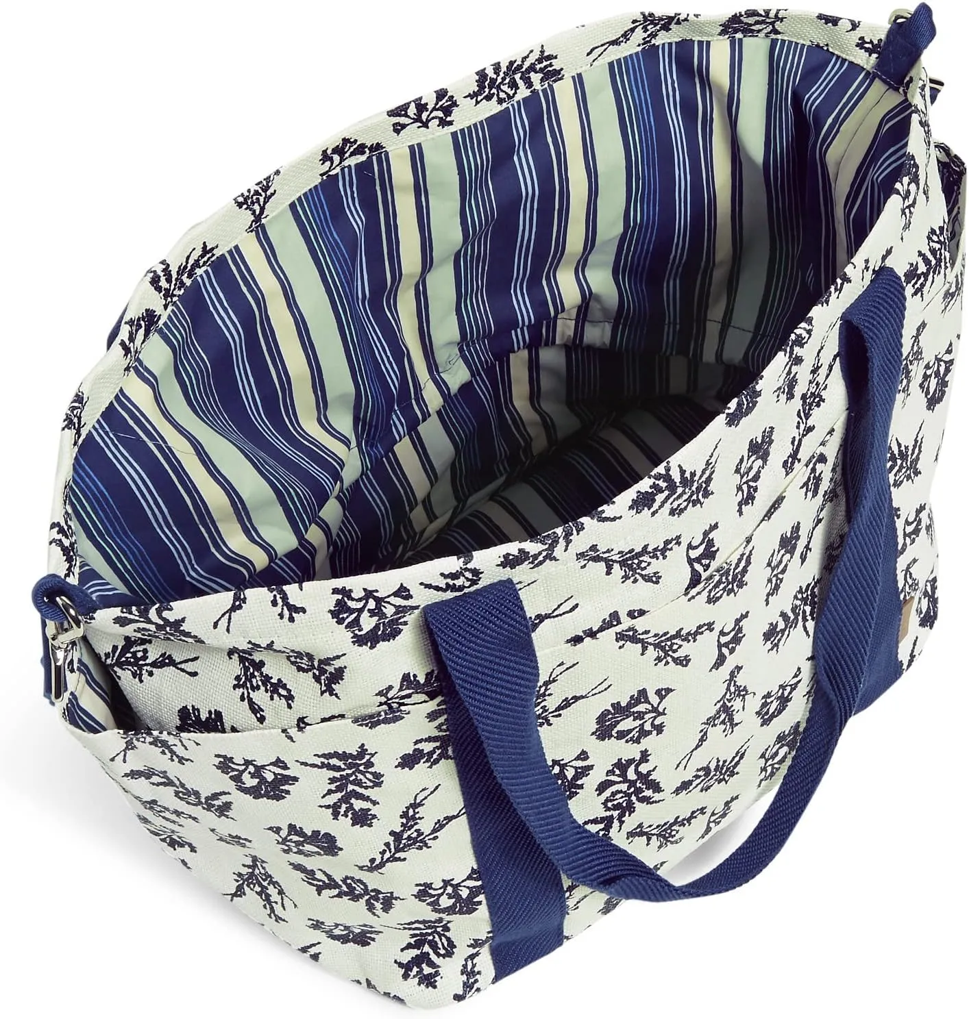 Vera Bradley Deluxe Straw Tote Bag
