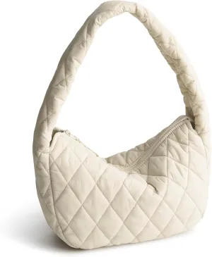 Vera Bradley Featherweight Tifton Shoulder Bag, Pumice Stone