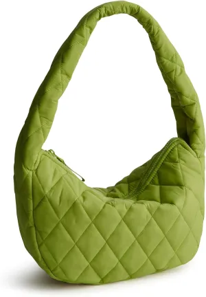 Vera Bradley Featherweight Tifton Shoulder Bag, Spinach Green