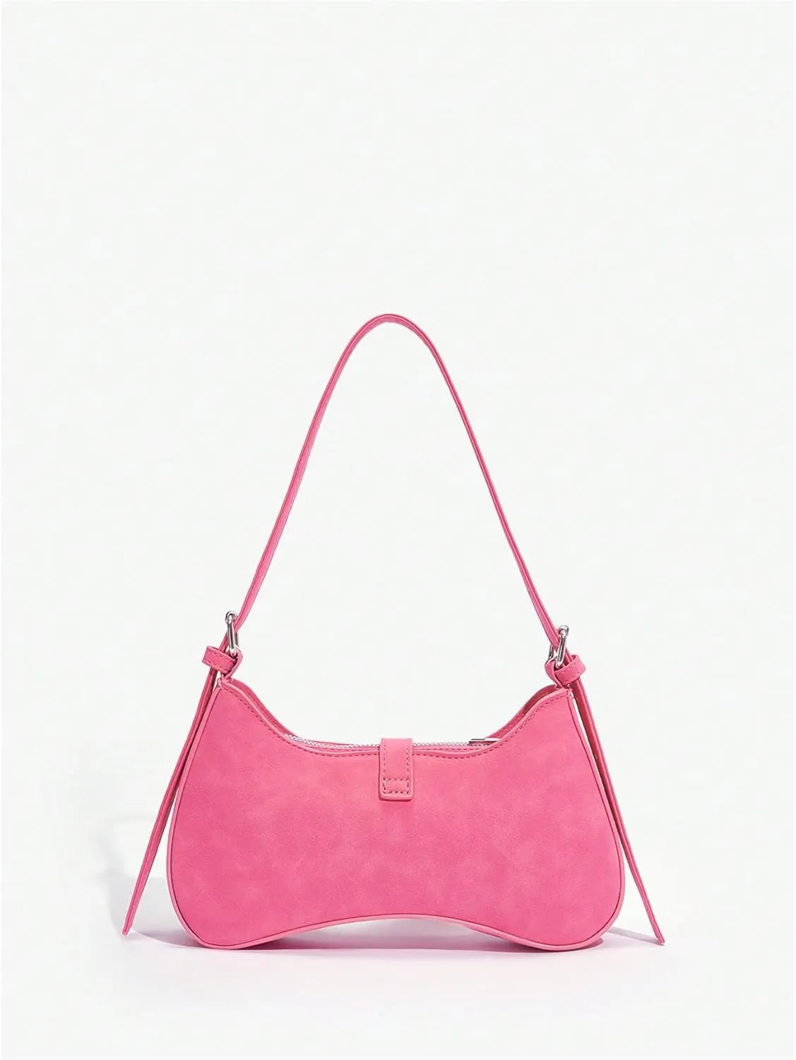 Verdusa Women's Punk Studded PU Leather Handbags Vintage Shoulder Bag Top Handle Underarm Bag