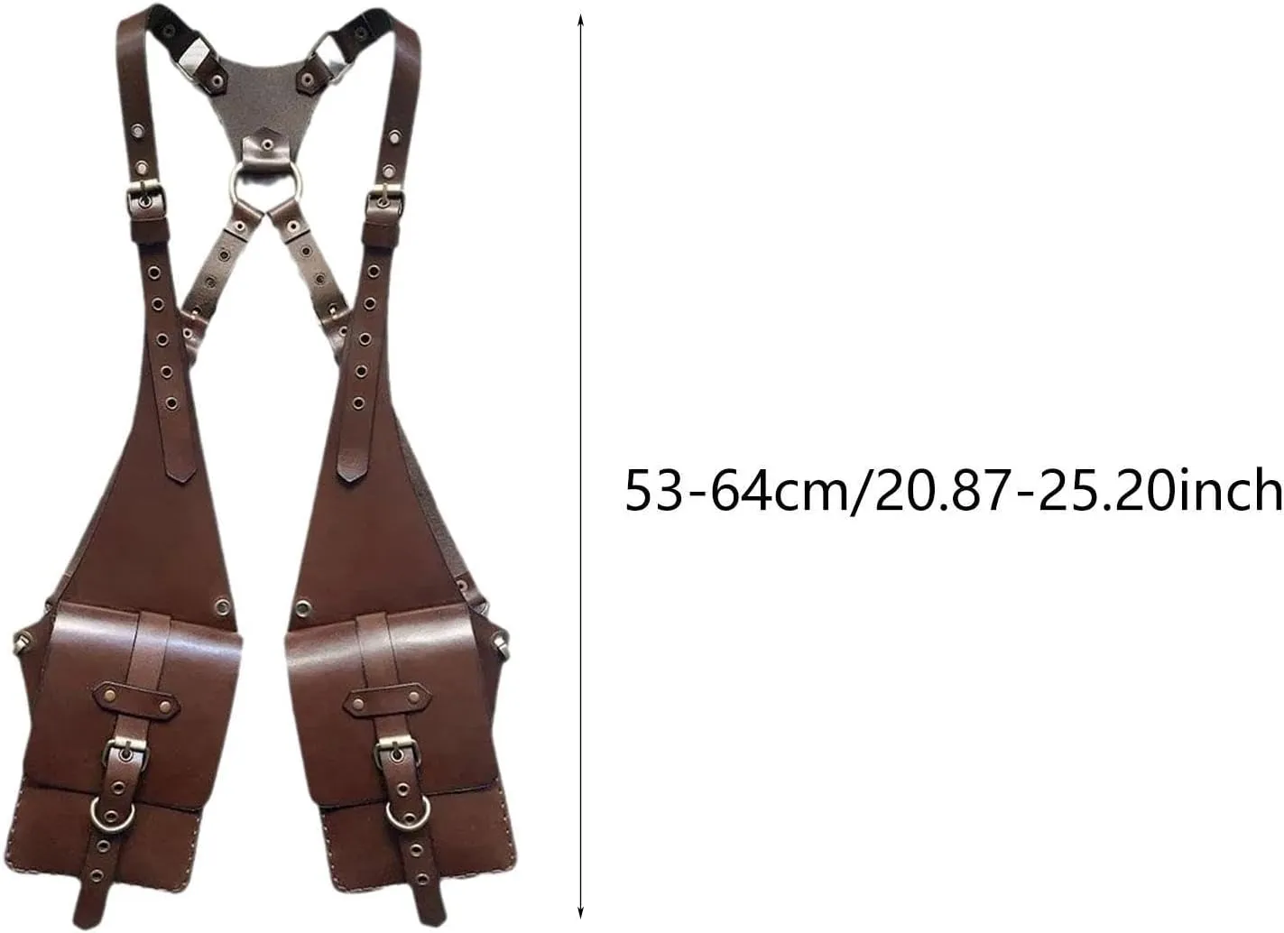Vest Underarm Shoulder Bag Wallet Pocket for Running Medieval Outdoor Party