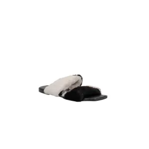 VHNY | Twisted Faux Fur Slippers | Multi | Size 6