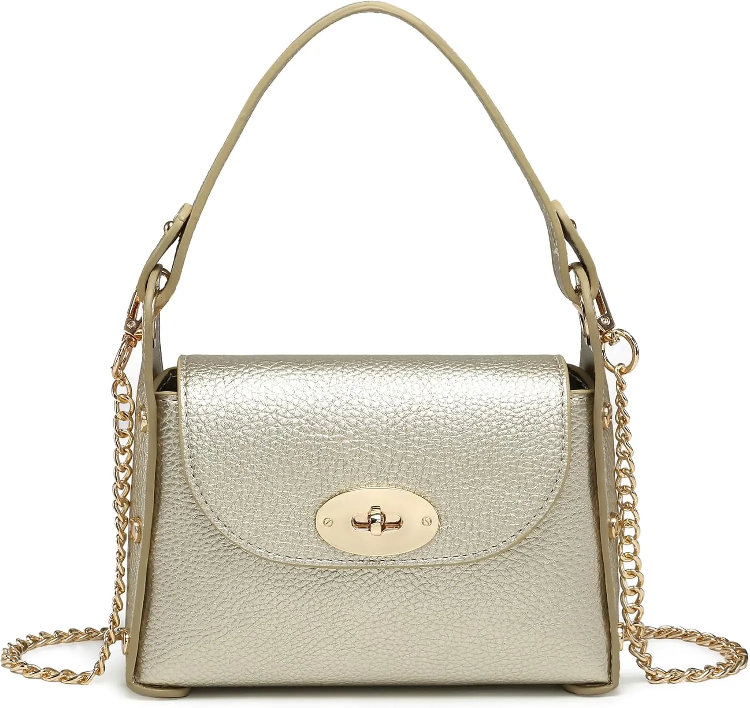VONMAY Women Small Crossbody Bag Studded Evening Bags Clutch Purse Satchel Handbag for Wedding Prom Cocktail Party