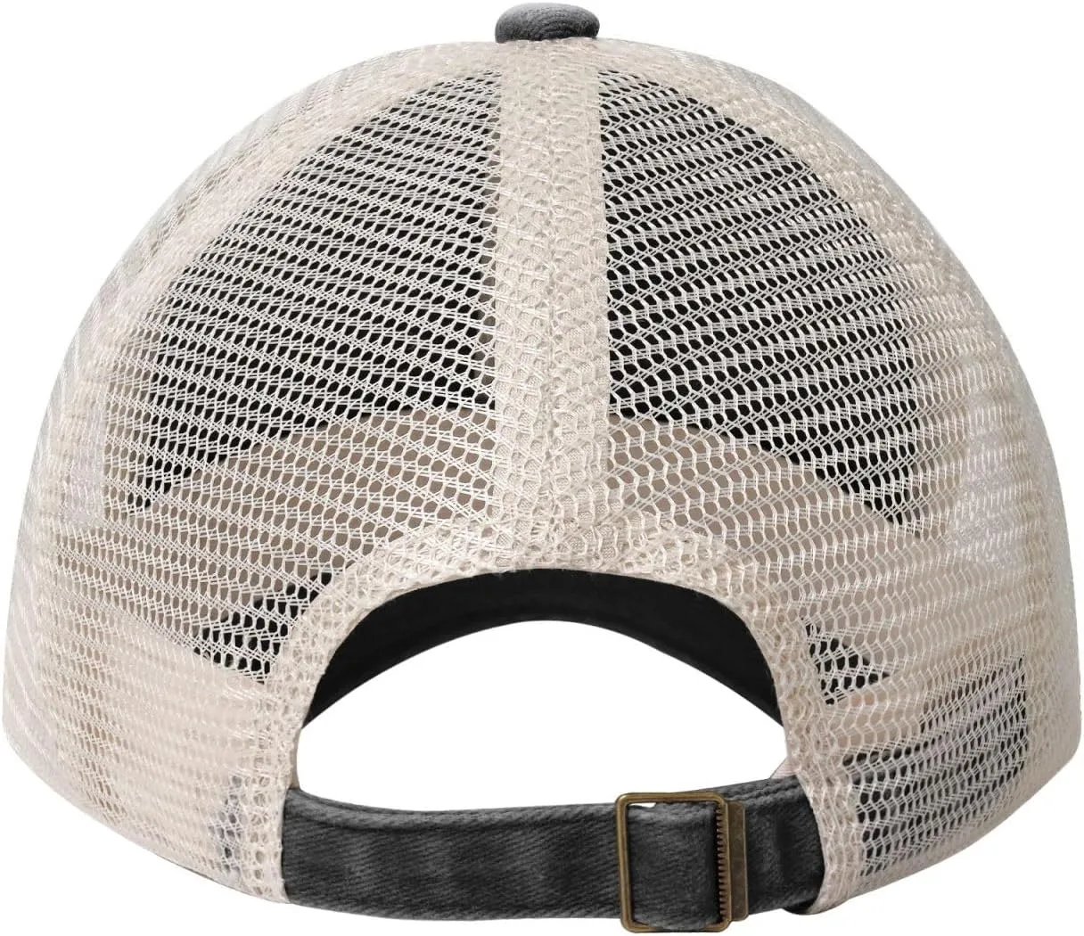 Washed Denim Wood Grain Chicken Western Country Farmhouse Rooster Mesh Baseball Cap Outdoor Vintage