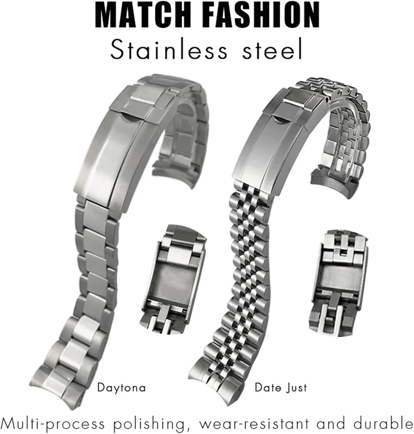 Watch Strap Rubber Strap Silicone Strap Universal Strap Buckle Strap Cowhide Strap Nylon Leather Silicone Strap Folding Buckle Strap Watch Strap Strap