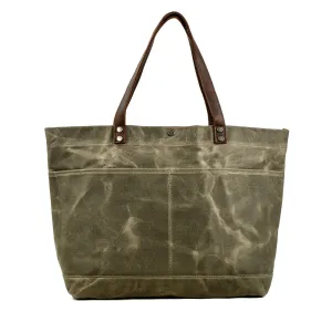 Waxed Canvas Tote Bag | NASHVILLE
