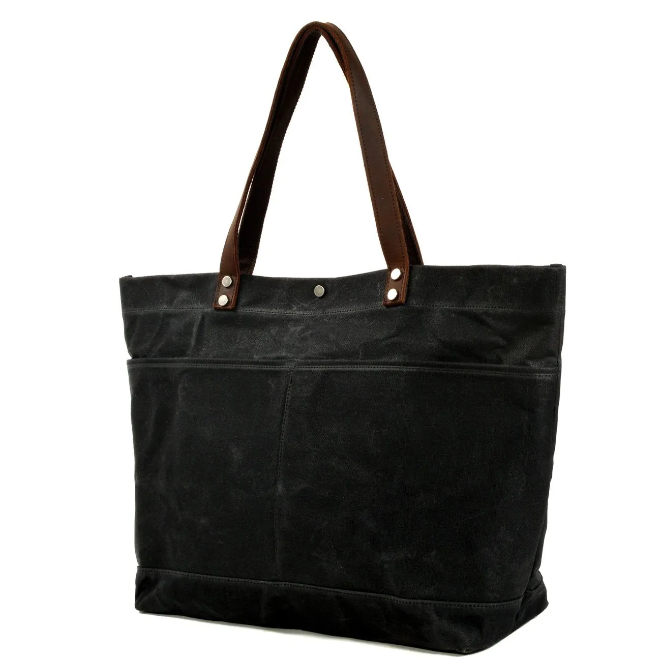 Waxed Canvas Tote Bag | NASHVILLE