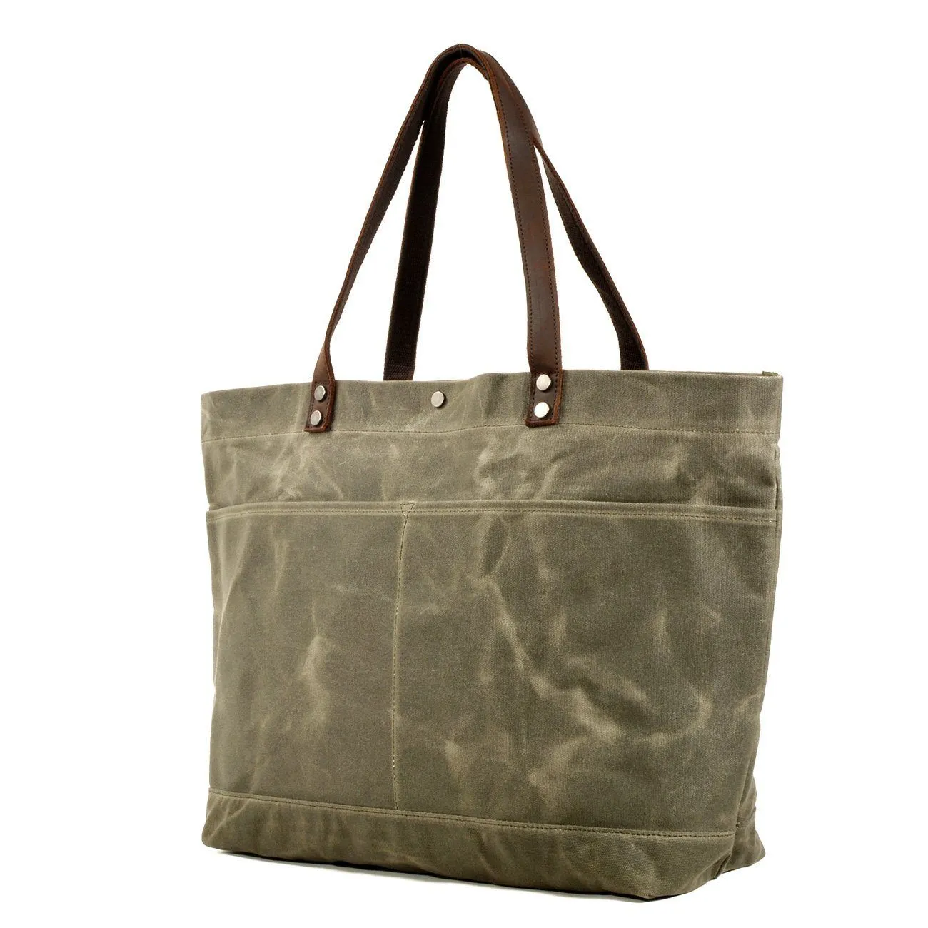 Waxed Canvas Tote Bag | NASHVILLE